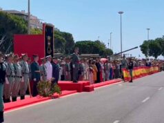 En Adra, la consejera Carmen Crespo asiste al Jura de Bandera del personal civil En Adra, la consejera Carmen Crespo asiste al Jura de Bandera del personal civil