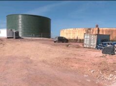 En Almerimar, construcción de un nuevo depósito de agua potable Se construye un nuevo depósito de agua potable en Almerimar