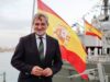 En el Puerto de Almería, la Fragata Canarias lleva a cabo el Solemne Arriado de la Bandera En el Puerto de Almería, la Fragata Canarias lleva a cabo el Solemne Arriado de la Bandera