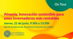 Jornada «Almería. Innovación sostenible para unos invernaderos rentables» organizada por Fruit Logistica, próximo 22 de junio en la UAL Fruit Logistica organiza en la UAL la jornada 'Almería. Innovación sostenible para unos invernaderos rentables'