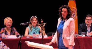 María del Mar Vázquez se convierte, en la primera alcaldesa de Almería María del Mar Vázquez se convierte, en la primera alcaldesa de Almería