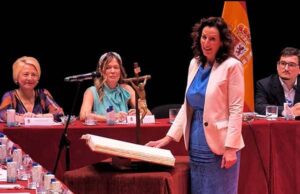 María del Mar Vázquez se convierte, en la primera alcaldesa de Almería María del Mar Vázquez se convierte, en la primera alcaldesa de Almería