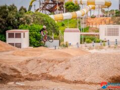 Continuan las obras del futuro pumptrack de Roquetas, junto al Acuario Continuan las obras del futuro pumptrack de Roquetas, junto al Acuario