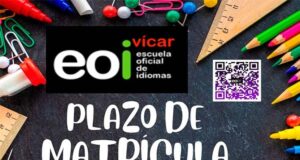 El plazo de matrícula para la Escuela Oficial de Idiomas (EOI) de Vícar está abierto hasta el próximo día 10 El plazo de matrícula para la Escuela Oficial de Idiomas (EOI) de Vícar está abierto hasta el próximo día 10