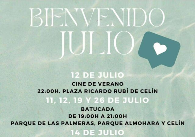 La programación de julio de Dalías incluye actividades diversas y adaptadas a todos los públicos Dalías presenta la programación de julio con actividades variadas y adaptadas a todos los públicos