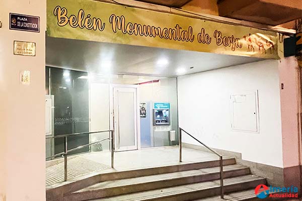 El Belén Monumental de Berja de nuevo en La Plaza de la Constitución