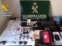 El responsable de 15 robos en hogares en Roquetas de Mar y Aguadulce arrestado por la Guardia Civil