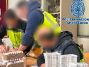 En Almería, ocho personas fueron arrestadas por tener más de 57.000 anabolizantes en su poder en un centro de entrenamiento