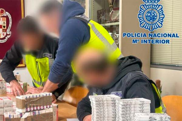 En Almería, ocho personas fueron arrestadas por tener más de 57.000 anabolizantes en su poder en un centro de entrenamiento
