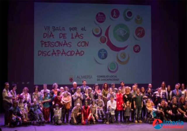 En la VII Gala de las Personas con Discapacidad, Almería se mueve por la diversidad y la inclusión