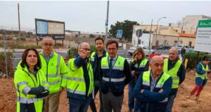 La Junta destina 163.149 euros para mejorar el sistema de drenaje de la A-1050 en Las Norias (El Ejido)