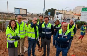 La Junta destina 163.149 euros para mejorar el sistema de drenaje de la A-1050 en Las Norias (El Ejido)