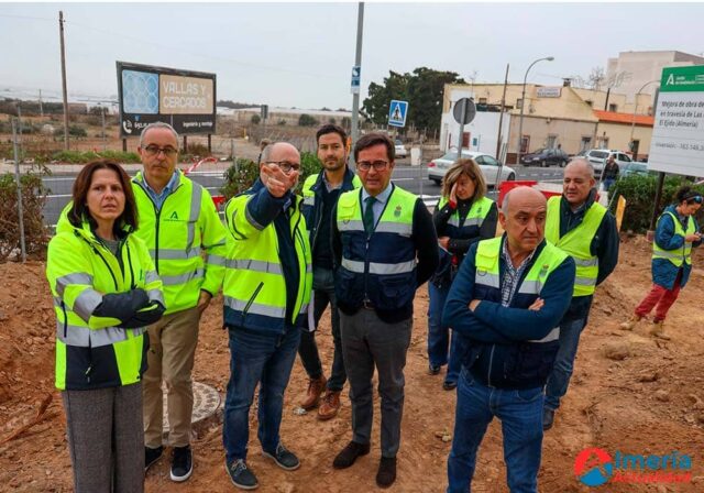 La Junta destina 163.149 euros para mejorar el sistema de drenaje de la A-1050 en Las Norias (El Ejido)
