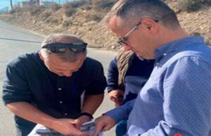 Las labores del Ayuntamiento para dotar de iluminación a los caminos rurales del municipio del Paraje Guillén de La Cañada comienzan