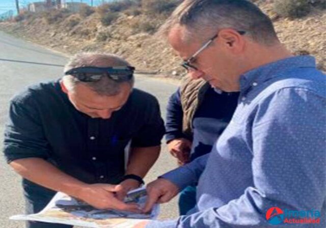 Las labores del Ayuntamiento para dotar de iluminación a los caminos rurales del municipio del Paraje Guillén de La Cañada comienzan