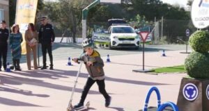 El Ayuntamiento de Adra lanza circuito de seguridad vial para educar a los niños
