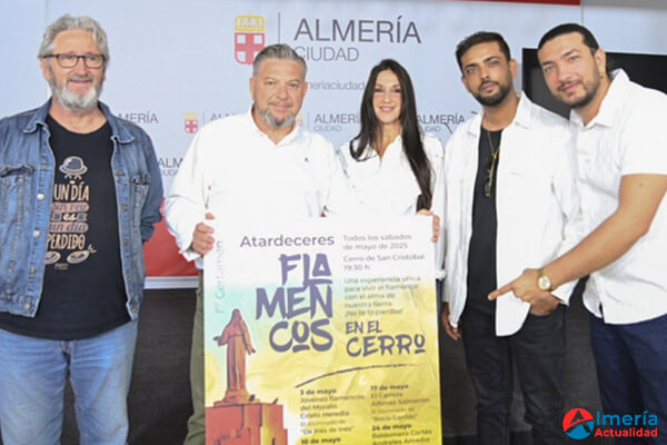 ‘Flamencos en el Cerro’ ofrecerá cinco conciertos en el Mirador de San Cristóbal cada sábado por la tarde durante el mes de mayo Mayo se llena de duende: ‘Flamencos en el Cerro’ trae cinco sábados de pasión al Mirador de San Cristóbal