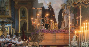 Suspendida la salida procesional de Nuestro Padre Jesús en su Prendimiento y María Santísima de la Amargura en Adra por la lluvia