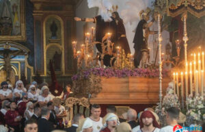 Suspendida la salida procesional de Nuestro Padre Jesús en su Prendimiento y María Santísima de la Amargura en Adra por la lluvia