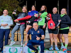 En la Carrera Solidaria contra el Cáncer de Albox se imponen Juan Manuel Tejada y Raquel Martínez Juan Manuel Tejada y Raquel Martínez triunfan en la Carrera Solidaria contra el Cáncer de Albox