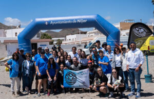 Jornada del reto solidario denominado ‘Abracemos el Mar’ en El Parque Natural Cabo de Gata-Níjar El Parque Natural Cabo de Gata-Níjar se une en un abrazo solidario al mar en una emotiva jornada