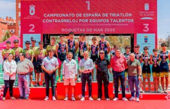 Náutico de Narón se corona campeón de la Copa de la Reina Iberdrola de Triatlón, mientras Peñota Dental Alusigma conquista la Copa del Rey en Roquetas de Mar Náutico de Narón y Peñota Dental Alusigma se alzan con las Copas de la Reina y del Rey de Triatlón en Roquetas